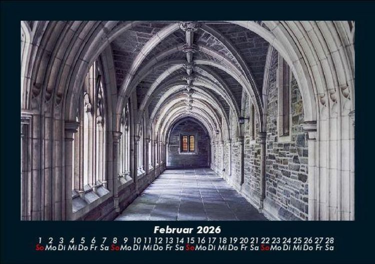 Produktbild: Religi&ouml;se Architektur 2026 Fotokalender DIN A5