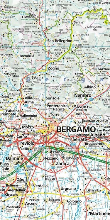 Produktbild: K&uuml;mmerly+Frey Regional-Strassenkarte 2 Lombardei 1:200.000