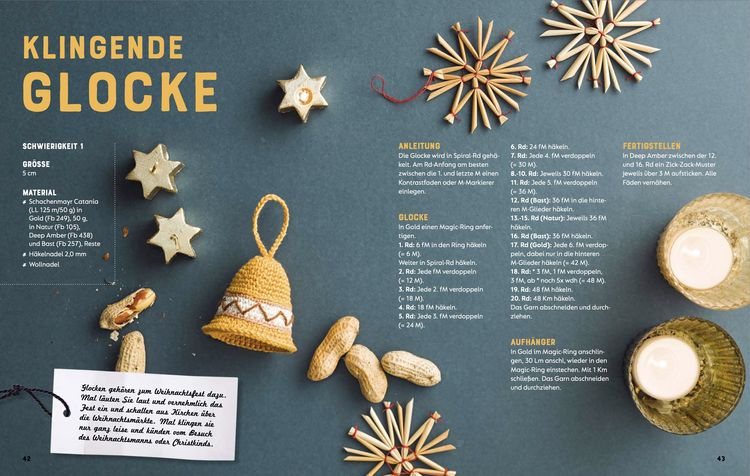 Produktbild: Christmas Cuteness. Baumschmuck h&auml;keln - Adventskalender