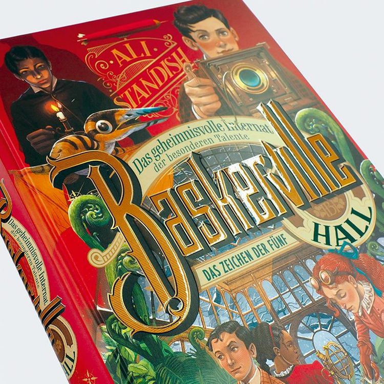 Produktbild: Baskerville Hall - Das geheimnisvolle Internat der besonderen Talente: Das Zeichen der Fünf