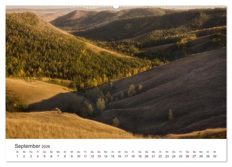 Produktbild: Uralgebirge - Das wundersch&ouml;ne Gebirge zwischen Asien und Europa. (hochwertiger Premium Wandkalender 2026 DIN A2 quer), Kunstdruck in Hochglanz