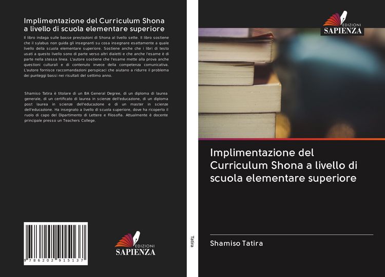 Produktbild: Implimentazione del Curriculum Shona a livello di scuola elementare superiore