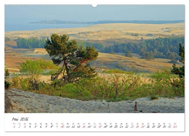Produktbild: Litauen und Lettland (hochwertiger Premium Wandkalender 2026 DIN A2 quer), Kunstdruck in Hochglanz