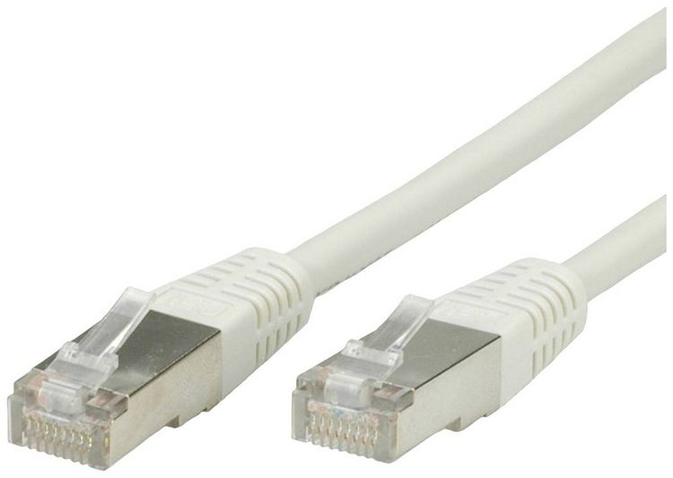 Produktbild: Value 21.99.0105 RJ45 Patchkabel CAT 5e F/UTP 5.00m Grau 1St.