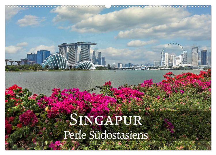 Produktbild: Singapur - Perle S&uuml;dostasiens (Wandkalender 2026 DIN A2 quer), CALVENDO Monatskalender
