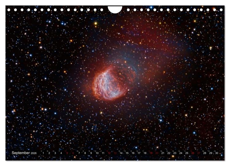 Produktbild: Deepsky 2026 (Wandkalender 2026 DIN A4 quer), CALVENDO Monatskalender