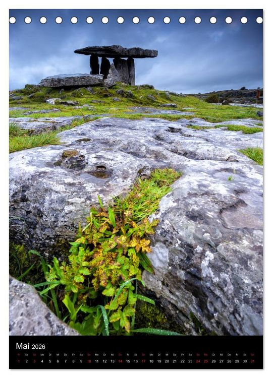 Produktbild: Irland entdecken (Tischkalender 2026 DIN A5 hoch), CALVENDO Monatskalender