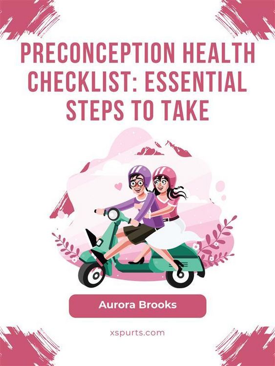 Produktbild: Preconception Health Checklist- Essential Steps to Take