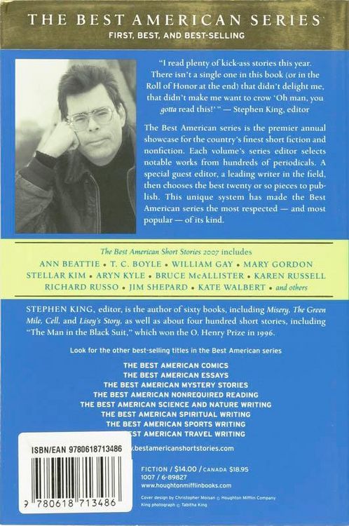 Produktbild: The Best American Short Stories