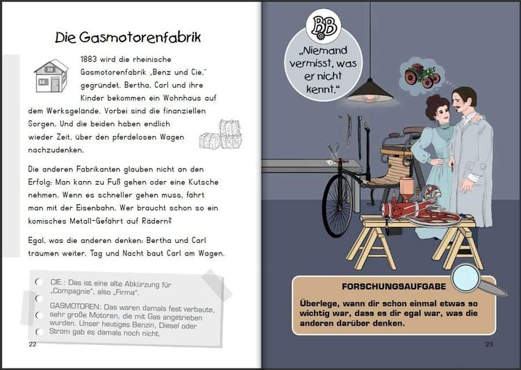 Produktbild: Bertha Benz - Die erste Autofahrerin