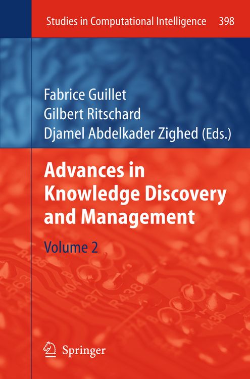 Produktbild: Advances in Knowledge Discovery and Management