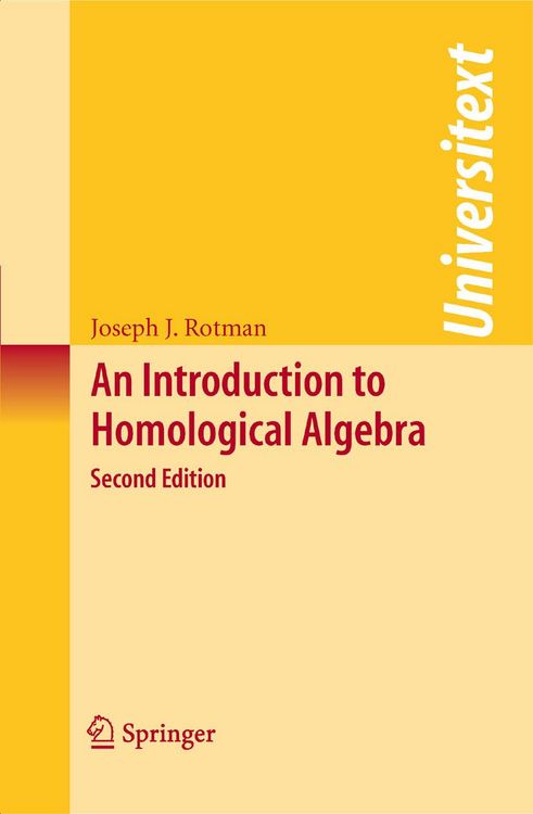 Produktbild: An Introduction to Homological Algebra