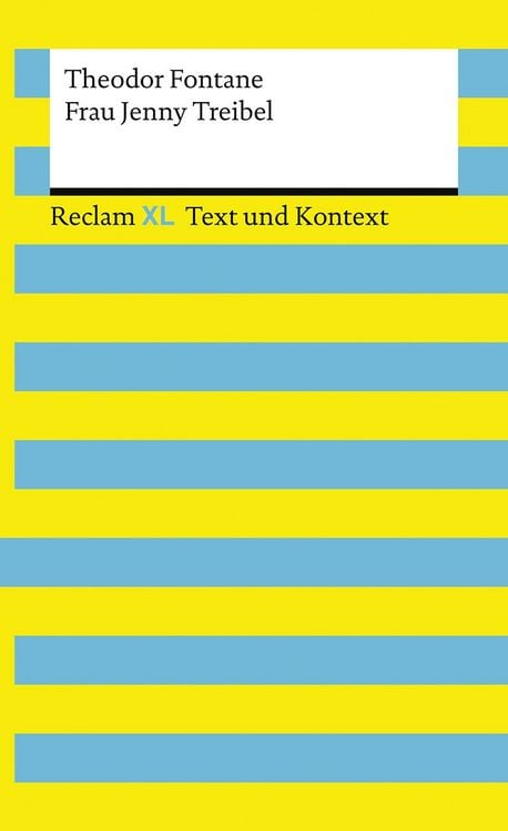 Produktbild: Frau Jenny Treibel. Textausgabe mit Kommentar und Materialien