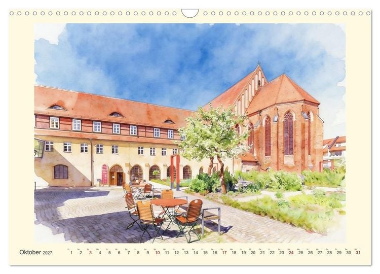 Produktbild: Abwechslungsreiches Brandenburg (Wandkalender 2027 DIN A3 quer), CALVENDO Monatskalender