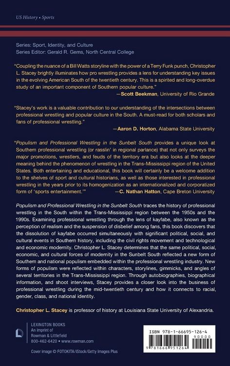 Produktbild: Populism and Professional Wrestling in the Sunbelt South