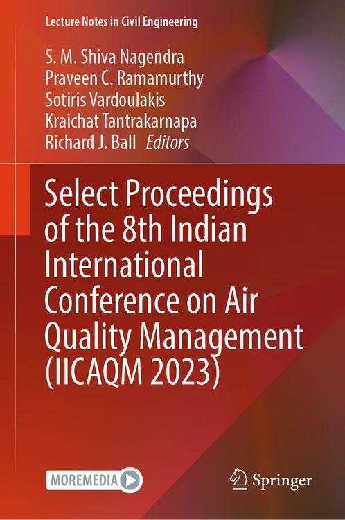 Produktbild: Select Proceedings of the 8th Indian International Conference on Air Quality Management (IICAQM 2023)