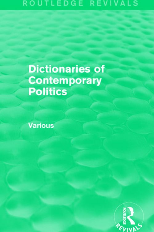 Produktbild: Dictionaries of Contemporary Politics