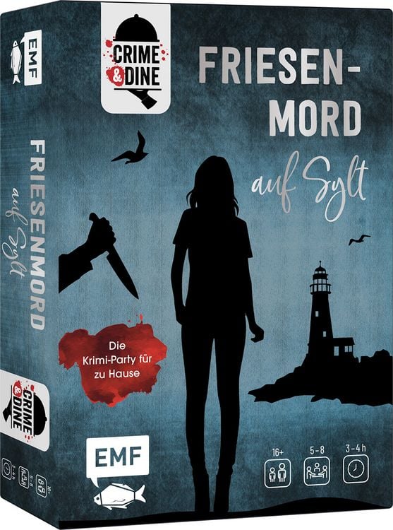 Produktbild: Crime & Dine &ndash; Das Krimi-Dinner-Set: Friesenmord auf Sylt
