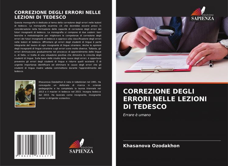 Produktbild: Correzione Degli Errori Nelle Lezioni Di Tedesco