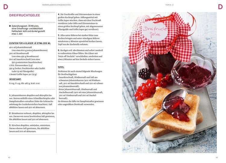 Produktbild: Marmeladen & Eingemachtes von A&ndash;Z