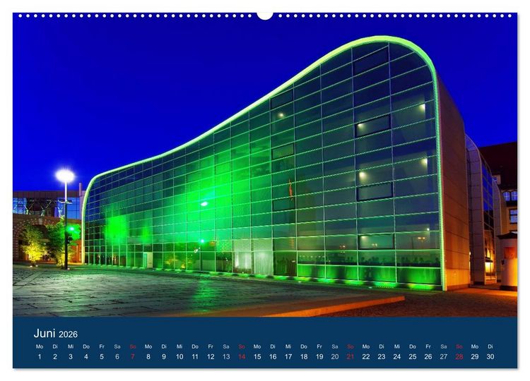 Produktbild: Chemnitz - Sachsen von seiner sch&ouml;nsten Seite (hochwertiger Premium Wandkalender 2026 DIN A2 quer), Kunstdruck in Hochglanz