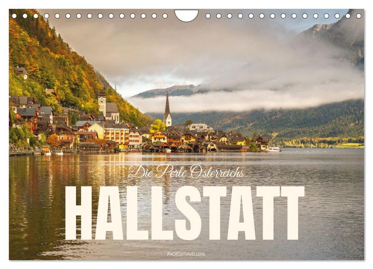 Produktbild: Hallstatt - Die Perle &Ouml;sterreichs (Wandkalender 2026 DIN A4 quer), CALVENDO Monatskalender