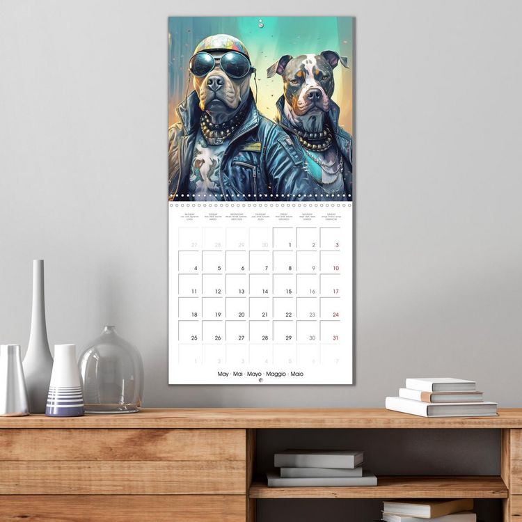 Produktbild: Great Gangster Dogs (Wall Calendar 2026 12 &times; 12 Inch) CALVENDO 12 Month Wall Calendar