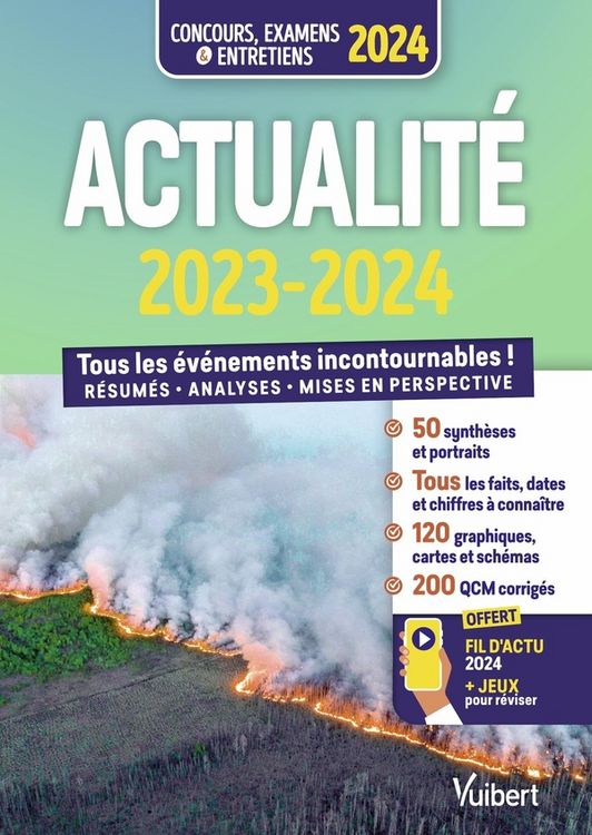 Produktbild: Actualite 20232024 concours et