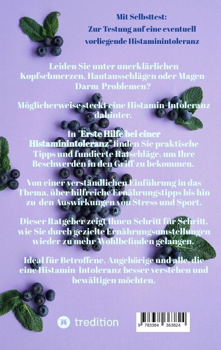 Produktbild: Erste Hilfe bei einer Histaminintoleranz