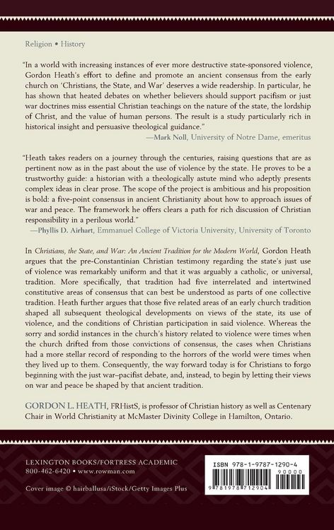 Produktbild: Christians, the State, and War