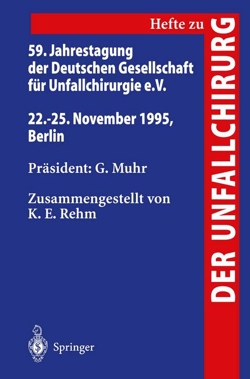 Produktbild: 59. Jahrestagung der Deutschen Gesellschaft f&uuml;r Unfallchirurgie e.V.