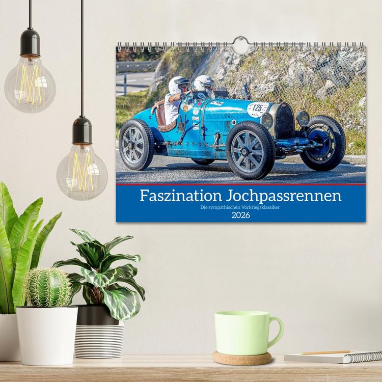 Produktbild: Faszination Jochpassrennen (Wandkalender 2026 DIN A4 quer), CALVENDO Monatskalender