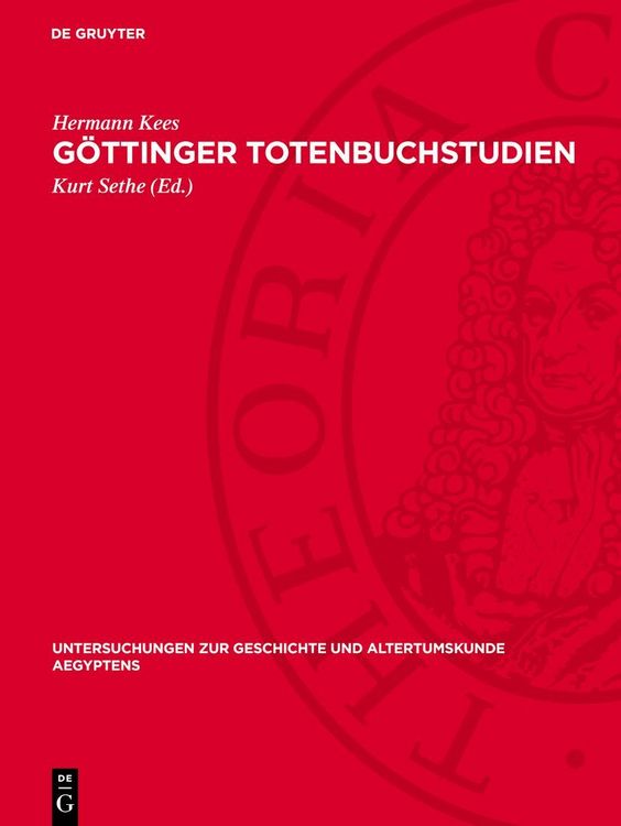 Produktbild: G&ouml;ttinger Totenbuchstudien