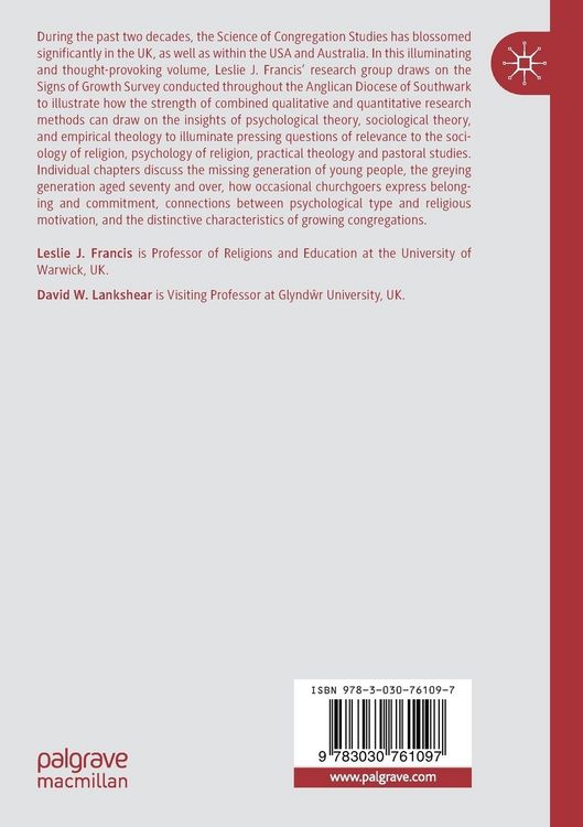 Produktbild: The Science of Congregation Studies