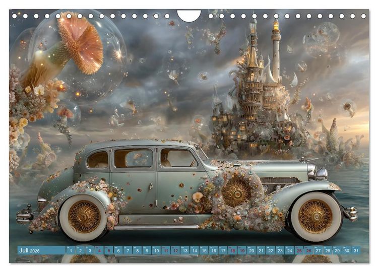Produktbild: Zwischen Licht und Stille - Tr&auml;ume aus Licht und Form (Wandkalender 2026 DIN A4 quer), CALVENDO Monatskalender