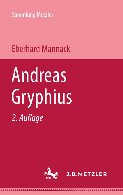 Produktbild: Andreas Gryphius