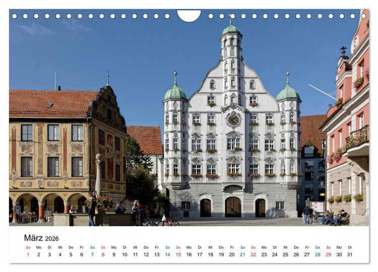 Produktbild: Memmingen - Ansichtssache (Wandkalender 2026 DIN A4 quer), CALVENDO Monatskalender
