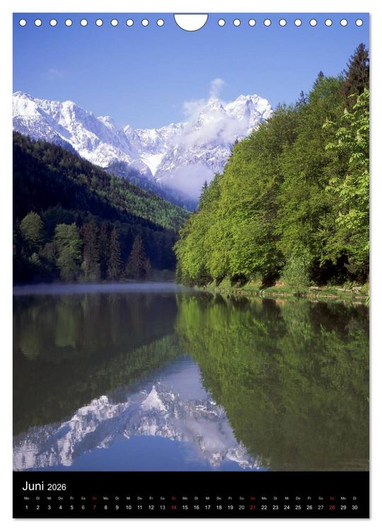 Produktbild: Idyllische Landschaften in Bayern (Wandkalender 2026 DIN A4 hoch), CALVENDO Monatskalender
