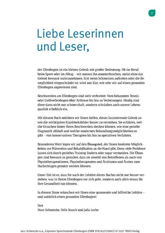 Produktbild: Experten-Sprechstunde Ellenbogen