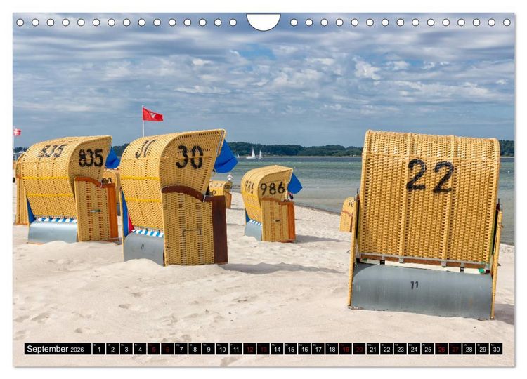 Produktbild: Laboe - Urlaub am Meer (Wandkalender 2026 DIN A4 quer), CALVENDO Monatskalender