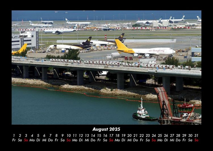 Produktbild: Flugzeuge 2025 Fotokalender DIN A3
