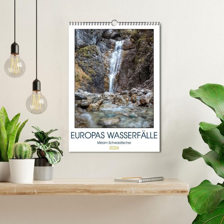 Produktbild: Europas Wasserf&auml;lle (Wandkalender 2026 DIN A3 hoch), CALVENDO Monatskalender