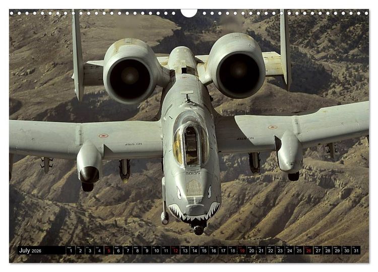 Produktbild: U.S. Aircraft - Fighting Jets (Wall Calendar 2026 DIN A3 landscape), CALVENDO 12 Month Wall Calendar