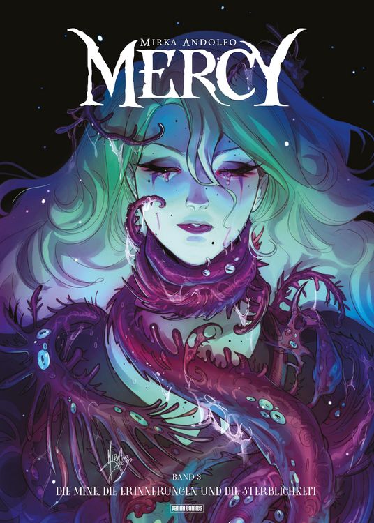 Produktbild: Mercy (Band 3) - Die Mine, die Erinnerungen und die Sterblichkeit