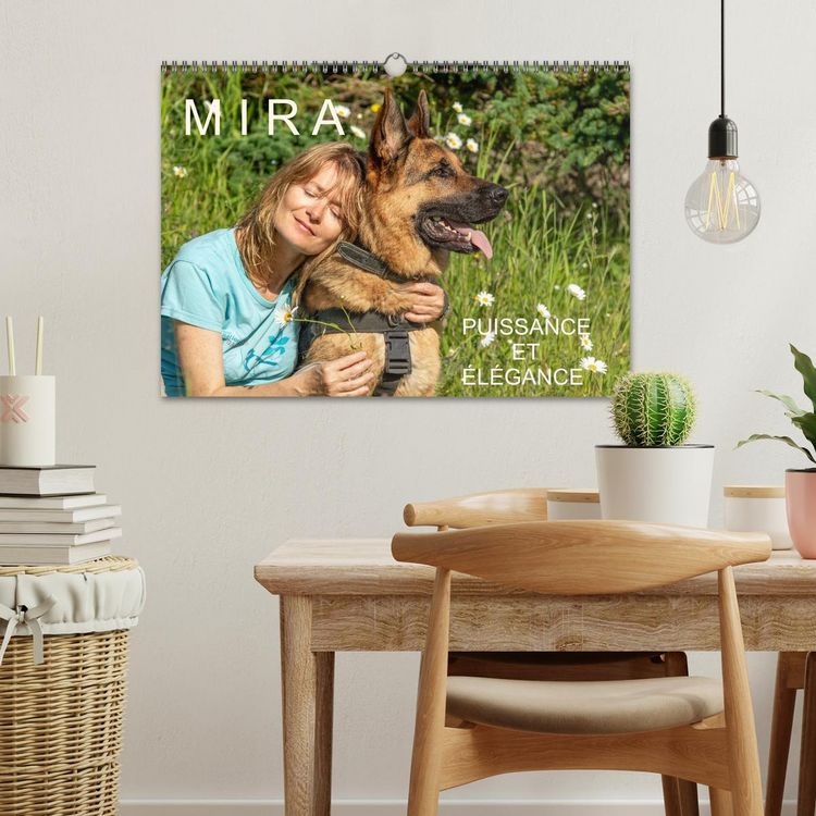 Produktbild: MIRA - PUISSANCE ET &Eacute;L&Eacute;GANCE (Calendrier mural 2026 DIN A3 vertical), CALVENDO calendrier mensuel