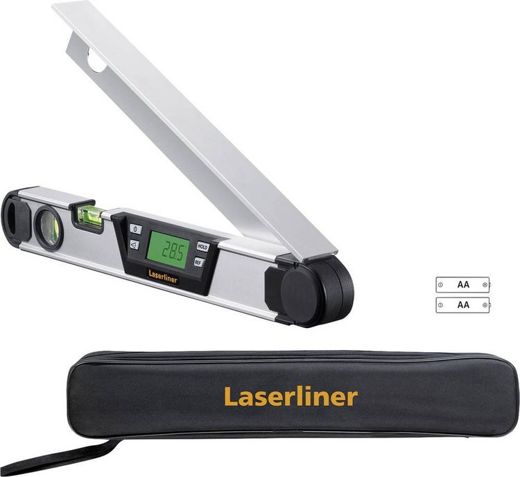 Produktbild: Laserliner ARCOMASTER 40 075.130A-40 Digitaler Winkelmesser 400mm 220&deg;