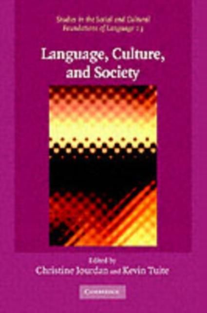 Produktbild: Language, Culture, and Society