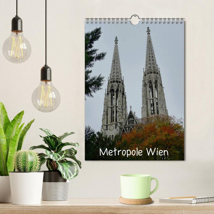 Produktbild: Metropole Wien (Wandkalender 2026 DIN A4 hoch), CALVENDO Monatskalender