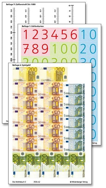 Produktbild: Das Mathebuch 3 &ndash; Arbeitsbeilagen (identisch mit 978-3-619-35472-6)