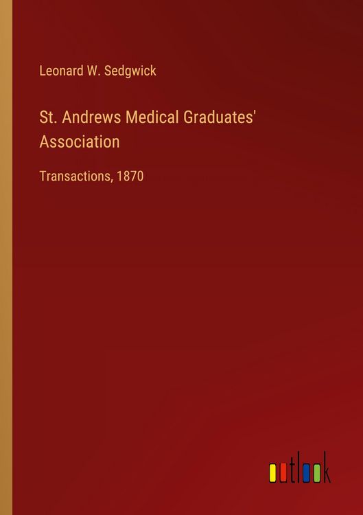 Produktbild: St. Andrews Medical Graduates' Association
